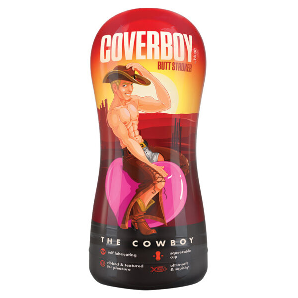 Cover Boy Self Lubricating Stroker Cowboy-Beige