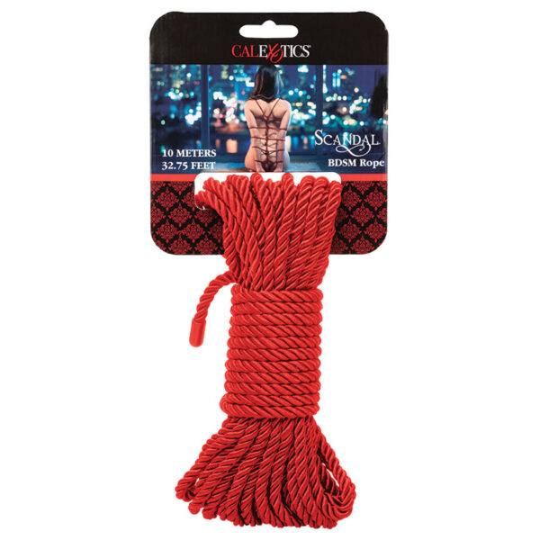 Scandal BDSM Rope 10m-Red